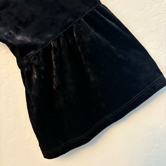 Torrid lace up skater dress in velvet deep black vines size 4 new with tag - Picture 12 of 16